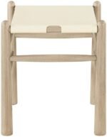 Santos Vegan Leather Upholstered Bench - Image 4