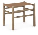 Santos Vegan Leather Upholstered Bench