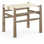 Santos Vegan Leather Upholstered Bench