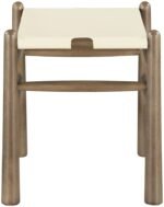 Santos Vegan Leather Upholstered Bench - Image 4