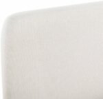 Fira Linen Textured Fabric Upholstered Bed - Image 9