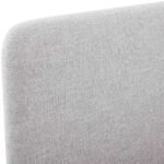 Fira Linen Textured Fabric Upholstered Bed - Image 9