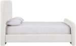 Fira Chenille Fabric Upholstered Bed - Image 4