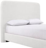 Fira Chenille Fabric Upholstered Bed - Image 6