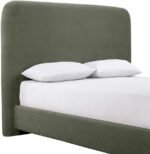Fira Chenille Fabric Upholstered Bed - Image 6