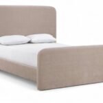 Fira Chenille Fabric Upholstered Bed
