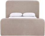 Fira Chenille Fabric Upholstered Bed - Image 3