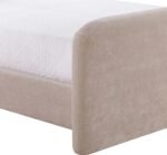 Fira Chenille Fabric Upholstered Bed - Image 8