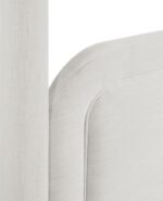 Salina Linen Textured Fabric Upholstered Bed - Image 8
