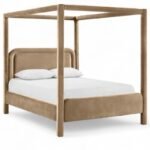 Salina Velvet Upholstered Bed