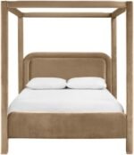 Salina Velvet Upholstered Bed - Image 3