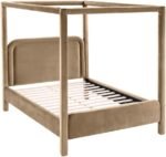 Salina Velvet Upholstered Bed - Image 6
