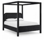 Salina Velvet Upholstered Bed