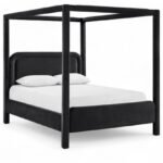 Salina Velvet Upholstered Bed