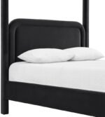 Salina Velvet Upholstered Bed - Image 7