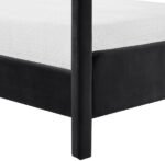 Salina Velvet Upholstered Bed - Image 8
