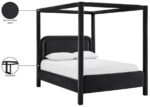 Salina Velvet Upholstered Bed - Image 11