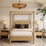 Salina Velvet Upholstered Bed - Image 2