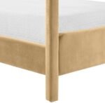 Salina Velvet Upholstered Bed - Image 8