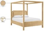 Salina Velvet Upholstered Bed - Image 11