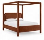 Salina Velvet Upholstered Bed