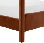 Salina Velvet Upholstered Bed - Image 8
