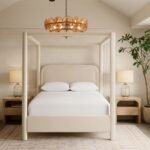 Salina Velvet Upholstered Bed - Image 2