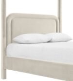 Salina Velvet Upholstered Bed - Image 7