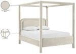 Salina Velvet Upholstered Bed - Image 11