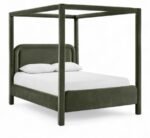Salina Velvet Upholstered Bed