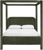 Salina Velvet Upholstered Bed - Image 3
