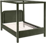 Salina Velvet Upholstered Bed - Image 6