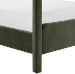 Salina Velvet Upholstered Bed - Image 8