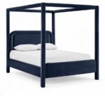 Salina Velvet Upholstered Bed
