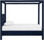 Salina Velvet Upholstered Bed - Image 4