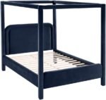 Salina Velvet Upholstered Bed - Image 6