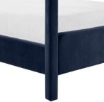 Salina Velvet Upholstered Bed - Image 8