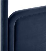 Salina Velvet Upholstered Bed - Image 9