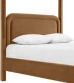 Salina Velvet Upholstered Bed - Image 7