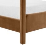 Salina Velvet Upholstered Bed - Image 8