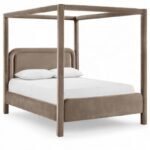 Salina Velvet Upholstered Bed