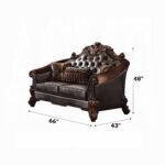 Vendome II Loveseat W/3 Pillows - Image 2
