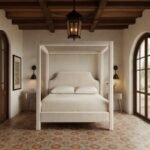 Dawson Velvet Upholstered Bed - Image 2