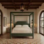 Dawson Velvet Upholstered Bed - Image 2