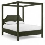 Dawson Velvet Upholstered Bed