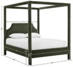 Dawson Velvet Upholstered Bed - Image 11