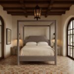 Dawson Velvet Upholstered Bed - Image 2