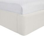 Kendall Linen Textured Fabric Upholstered Bed - Image 8