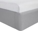 Kendall Linen Textured Fabric Upholstered Bed - Image 8