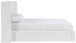 Kendall Linen Textured Fabric Upholstered Bed - Image 4